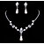 economico Parure di gioielli-Per donna Set di gioielli goccia Pendente Perle finte Orecchini Gioielli Beige Per Matrimonio Feste Anniversario Compleanno