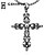 cheap Religious Jewelry-Men&#039;s Pendant Necklace Cross Cross Titanium Steel Silver Necklace Jewelry For Gift Daily Casual