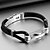 cheap Religious Jewelry-Men&#039;s ID Bracelet Friendship Rock Fashion Hip-Hop Movie Jewelry Silicone Bracelet Jewelry Black For Christmas Gifts Birthday Gift Sports / Titanium Steel