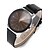 ieftine Ceasuri la Modă-Pentru cupluri Ceas Elegant Ceas de Mână Quartz imitație de diamant Piele Bandă Charm Negru Negru