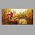 levne Zátiší-Hang-malované olejomalba Ručně malované - Zátiší Klasické / Moderní Plátno