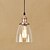 preiswerte Insellichter-Pendelleuchte Hängelampe Insel Pendelleuchte Nachttischlampe 14.5 cm Sichtschutz Ministil Augenschutz Pendelleuchten Metall Glas Galvanisierung Retro Landhaus Stil 110-120V 220-240V