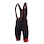 cheap Men&#039;s Shorts, Tights &amp; Pants-Men&#039;s Cycling Bib Shorts Cycling Bib Tights 3D Padded Shorts Bike Bib Shorts Bottoms Relaxed Fit Road Bike Cycling Sports Cycling 4D Pad Quick Dry Moisture Wicking Black Red Spandex Clothing Apparel