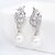 cheap Earrings-Women&#039;s Unique Design Fashion Euramerican Pearl Zircon Earrings Jewelry Silver For Wedding Birthday Party Evening Graduation Ceremony