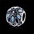 levne Módní náhrdelníky-Dámské Přívěšky Šperky Kulatý Stříbro Přizpůsobeno Kruhy Jedinečný design Visací Vintage Cikánské přátelství Euramerican Cute Style