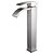 abordables Clásico-Bathroom Sink Faucet - Waterfall Nickel Brushed Centerset Single Handle One HoleBath Taps