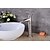 preiswerte Klassisch-Bathroom Sink Faucet - FaucetSet Nickel Brushed Centerset Single Handle One HoleBath Taps