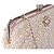 baratos Clutches &amp; Bolsas de Noite-Mulheres Pedrarias / Detalhes em Pérolas Poliéster Bolsa de Festa Rhinestone Crystal Evening Bags Sólido Branco