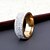 voordelige Ringen-Dames Ring Bandring Zirkonia Goud Zilver Kubieke Zirkonia Titanium Staal Rond Elegant Modieus Bruiloft Vuosipäivä Feest / Avond Verloving