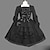 cheap Lolita Dresses-Princess Gothic Lolita Punk Vacation Dress Dress Women&#039;s Girls&#039; Japanese Cosplay Costumes Plus Size Customized Black Ball Gown Vintage Cap Sleeve Long Sleeve Short / Mini