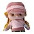 voordelige Poppen-40cm Pluche pop Schattig Kindveilig Non Toxic Cartoon Doek Pluche Meisjes Speeltjes Geschenk