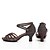 preiswerte Lateinamerikanische Schuhe-Damen Schuhe für den lateinamerikanischen Tanz Absätze Maßgefertigter Absatz Maßfertigung Tanzschuhe Dunkelviolett / Innen / Leder