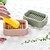 economico Portasapone-scatola di sapone dell&#039;acqua nordica doppia pp creativa (colori casuali)