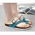 halpa Naisten sandaalit-Naiset Kengät PU Kevät Comfort Sandaalit Käyttötarkoitus Kausaliteetti Punainen Sininen