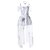 cheap Men&#039;s &amp; Women&#039;s Halloween Costumes-Skeleton / Skull / Angel / Devil / Ghost Cosplay Costume / Party Costume Women&#039;s Halloween / Carnival / Day of the Dead Festival / Holiday Halloween Costumes White Solid Colored