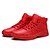 baratos Sapatos Desportivos para Homem-Homens Sapatos Confortáveis Couro Ecológico Primavera / Verão Tênis Caminhada Branco / Preto / Vermelho