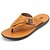 cheap Men&#039;s Slippers &amp; Flip-Flops-Men&#039;s Comfort Shoes PU(Polyurethane) Spring / Summer Sandals Yellow / Dark Brown