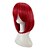billige Kostymeparykk-syntetisk parykk cosplay parykk krøllete krøllete parykk middels lang rødt syntetisk hår kvinners røde hårglede