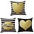 cheap Throw Pillows-4 pcs Linen / Natural / Organic Pillow Cover / Pillow Case, Pattern Traditional / Classic