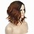 Χαμηλού Κόστους Συνθετικές Trendy Περούκες-Συνθετικές Περούκες Φυσικό Κυματιστό Φυσικό Κυματιστό Κούρεμα καρέ Με αφέλειες Περούκα Μεσαίο Μπεζ Συνθετικά μαλλιά Γυναικεία Μεσαίο καρέ Μαλλιά με ανταύγειες Καφέ StrongBeauty