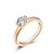 cheap Rings-Women&#039;s Round Cut Simulated Statement Ring Alloy Ladies Fashion Ring Jewelry Rose Gold For Wedding Office &amp; Career One Size