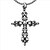 cheap Religious Jewelry-Men&#039;s Pendant Necklace Cross Cross Titanium Steel Silver Necklace Jewelry For Gift Daily Casual