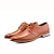 baratos Sapatos Oxford para Homem-Homens Sapatos formais Couro Ecológico Primavera / Outono Oxfords Preto / Amarelo