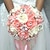 זול פרחי חתונה-פרחי חתונה זרים חתונה פּוֹלִיאֶסטֶר 7.87&quot;(לערך.20ס&quot;מ) חַג הַמוֹלָד