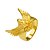 halpa Muotisormukset-Miesten Statement Ring Sormus Kupari Gold Plated Eagle Animal naiset Perus Punk Rock Goottityyli Muoti Muotisormukset Korut Kulta Käyttötarkoitus Joululahjat Erikoistilaisuus Halloween Syntymäpäiv