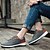 cheap Men&#039;s Sneakers-Men&#039;s Trainers Athletic Shoes Comfort Shoes Outdoor Walking Shoes PU Black Blue Gray Spring / Lace-up / EU42