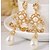cheap Earrings-Women&#039;s Girls&#039; Stud Earrings Rhinestone Imitation Pearl Personalized Luxury Unique Design Dangling Style Classic Vintage Bohemian Basic
