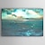 halpa Abstraktit taulut-Hang-Painted öljymaalaus Maalattu - Maisema Abstrakti Sisällytä Inner Frame / Venytetty kangas