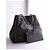 voordelige Tassensets-Dames PU Bag Sets 2 stuks Purse Set Zwart / Bruin