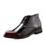 baratos Botas para Homem-Homens sapatos Courino Primavera / Outono Inverno Clássico sapatos Bullock Curta / Ankle Botas da Moda Legal Conforto Botas Caminhada