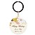 cheap Keychain Favors-Floral Theme Keychain Favors Plastic Keychains - 12