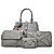 preiswerte Taschensets-Damen Taschen PU Bag Set 5 Stück Geldbörse Set Reißverschluss für Normal Weiß / Schwarz / Rote / Grün / Braun / Beutel Sets