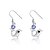 cheap Earrings-Women&#039;s Personalized Fashion Euramerican Crystal Earrings Jewelry Light Blue / Purple / Fuchsia For Wedding Party Anniversary