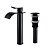 baratos Torneiras de Lavatório de Casa de Banho-Faucet Set - Cascata Bronze Polido a Óleo Conjunto Central Monocomando e Uma AberturaBath Taps / Latão