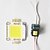 cheap Lighting Accessories-3pcs 8W DIY LED Chip Board Panel Bead with DC12V LED Power Supply Driver Transformer