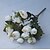 baratos Flor artificial-Flores artificiais 1 Ramo Estilo Europeu Gardênia Flor de Mesa