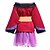 cheap Videogame Costumes-Inspired by Vocaloid Megurine Luka Video Game Cosplay Costumes Cosplay Suits / Kimono Patchwork Long Sleeve Skirt / Headpiece / Belt Halloween Costumes / Satin
