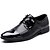 baratos Sapatos Oxford para Homem-Homens Sapatos formais Sintéticos Outono / Inverno Oxfords Caminhada Castanho Claro / Preto / Festas &amp; Noite / Sapatos Confortáveis