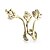 cheap Earrings-Women&#039;s Ear Cuff Leaf Earrings Jewelry Bronze / Silver For Daily Casual