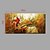 levne Zátiší-Hang-malované olejomalba Ručně malované - Zátiší Klasické / Moderní Plátno