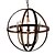 voordelige Hanglampen-6-Light Plafond Lichten &amp; hangers Sfeerverlichting Geschilderde afwerkingen Metaal Ministijl 110-120V / 220-240V Lamp Niet Inbegrepen / E12 / E14 / FCC