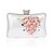 preiswerte Clutches &amp; Taschen für die Abendgarderobe-Damen Taschen Polyester / PVC Abendtasche Blume Solide Silber / Rote / Rose Rot