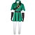 halpa Anime-asut-Innoittamana The Legend of Zelda Link Deluxe Video Peli Cosplay-asut Cosplay Puvut Patchwork Puolihiha Takki Pusero Housut Puvut