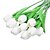 ieftine Flori Artificiale-Flori artificiale 5 ramură stil minimalist Lalele Față de masă flori