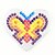 Χαμηλού Κόστους Παιχνίδια Ζωγραφικής-Drawing Toy Fuse beads Novelty Cartoon Heart Butterfly Plastic 5mm Template Kid&#039;s Adults&#039; Boys&#039; Girls&#039; for Birthday Gifts or Party Favors / 14 years+