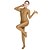 Недорогие Костюмы Зентай-Костюмы на все тело &quot;зентай&quot; Костюмы кошки Кожаный костюм Взрослые Косплэй костюмы Пол Муж. Жен. Сплошной цвет / трико / Комбинезон-пижама